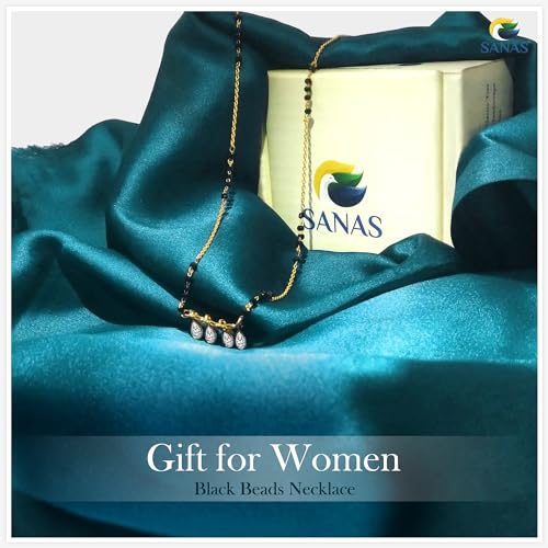 Four Stone Necklace with Extendable Chain Pendant
